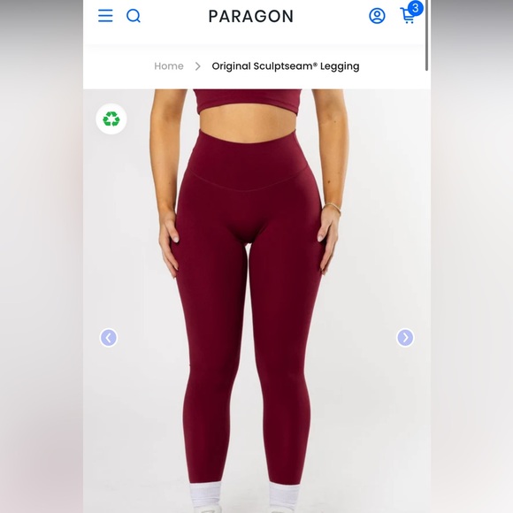 Brand new paragon leggings size small - Picture 2 of 3